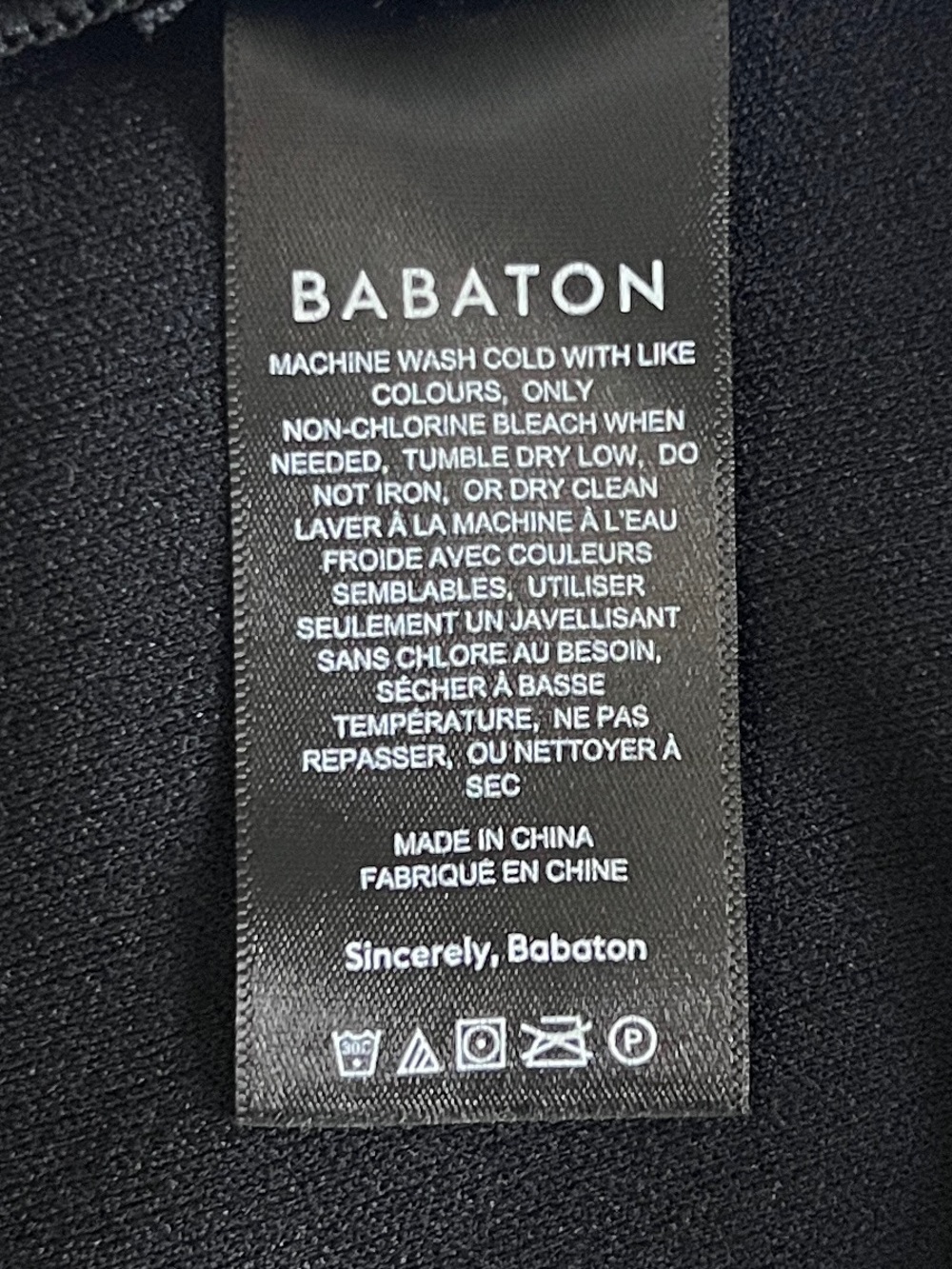 Aritzia Babaton Gaudi Dress in Black - sz XS - Picture 8 of 9
